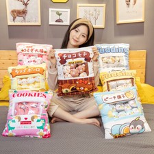 8pcs Plush Toy Cartoon Snack