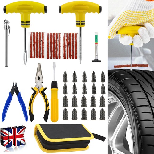 New tyre puncture repair - tyre, kit