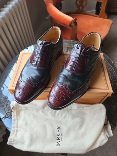 Barker bakewell burgundy black - bakewell, burgundy/black