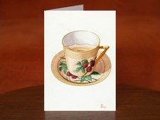 Moustache Cup and Saucer by