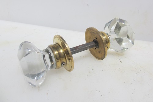Vintage door knobs handles cut - door,