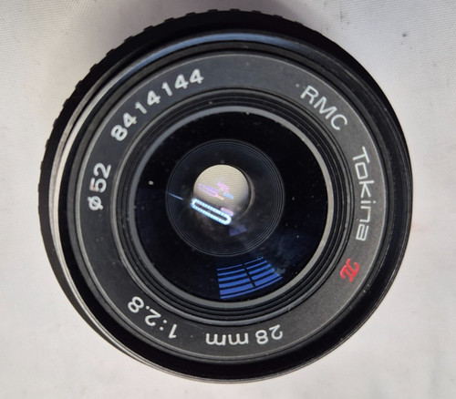 Tokina 28mm 8 lens - 1:2.8,