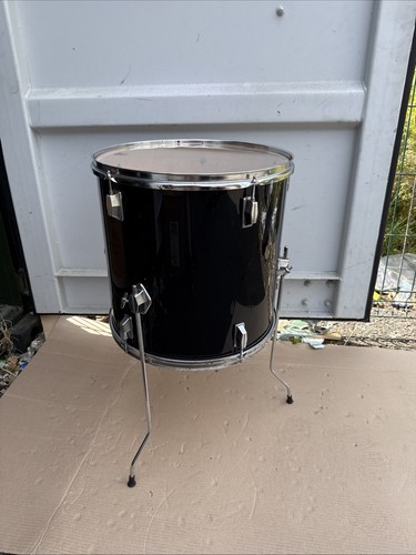Floor tom black finish - 16”,