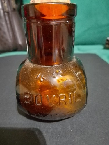 Antique bovril 4oz bottle good - 4oz,