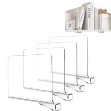 Clip On Shelf Dividers Clear