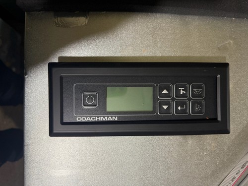 Coachman caravan control panel - coachman,