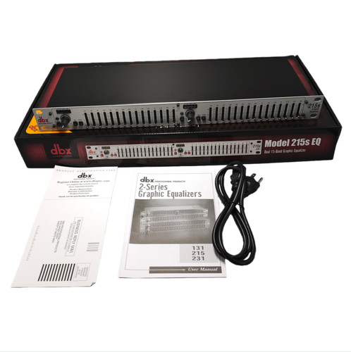 Dbx 215s dual - channel, 15-band