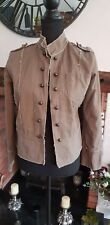 ladies Miss Posh casuals jacket size 14 beige pre owned