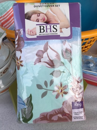 Bhs luxury floral king duvet - bhs,