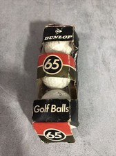 Dunlop 65 golf balls x 3 golf