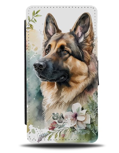 Watercolor german shepherd - watercolor,