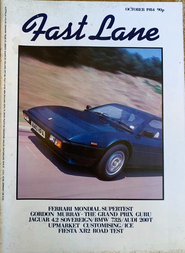 Fast lane magazine oct 1984 - magazine,