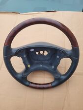 2304600603 Mercedes SL R230 SL350 SL500 STEERING WHEEL WOOD VENEER