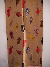 A Beautiful Aquascutum Of London Fashion Models 100% Pure Silk Scarf