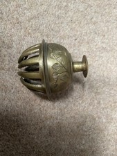 Vintage brass elephant claw