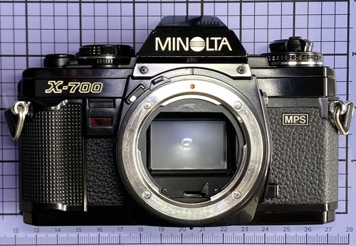 Minolta 700 restored and - x-700,