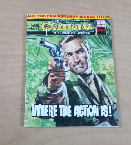 Commando comic where the - commando, comic~where