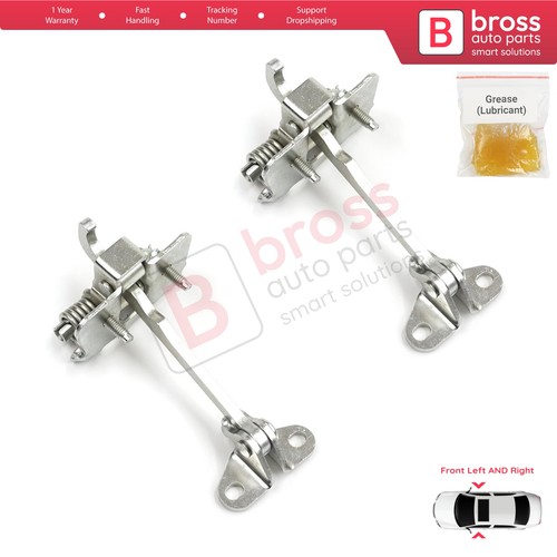Front door hinge stop - door, for