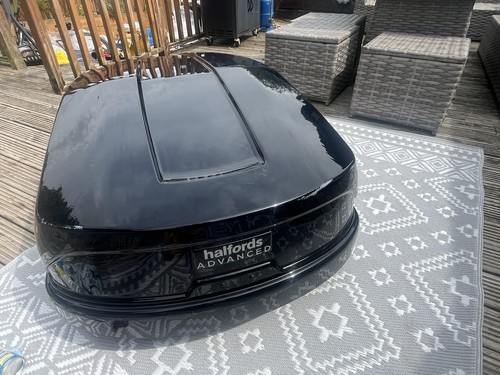 Halford roof box 470l capacity - box,