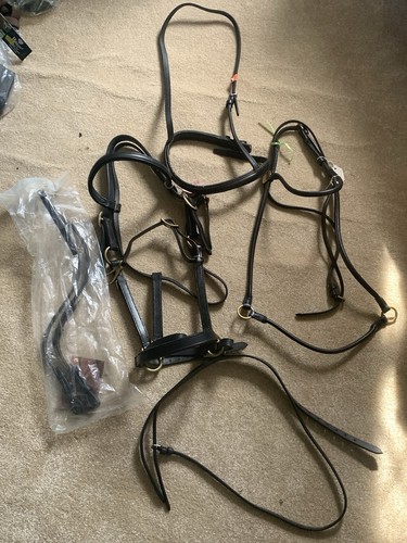 Equestrian job lot leather - job,
