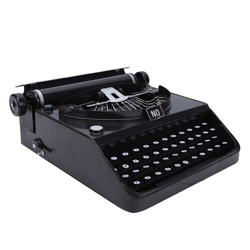 Antique typewriter model black - antique,