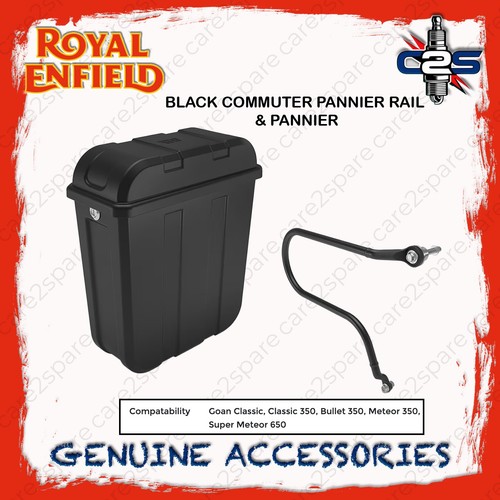 Black commuter pannier rail - commuter,