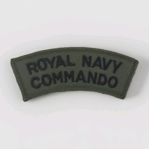 Royal navy commando - navy, patch