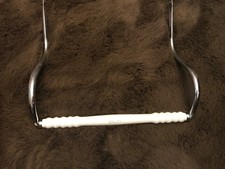 Vintage Silver Cross  twin DOLLS COACH PRAM HANDLE S BARS FIXING SCREWS