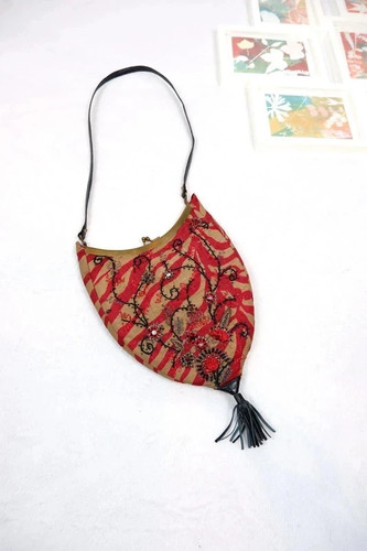 Antique 1920 100 real - real, silk