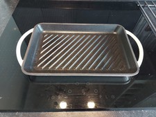 Crofton Cast Iron Grill Tray ? 33.5cm | Enamel Coated | All Hobs | Brand New