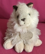 Classic Aurora Cream Himalayan Cat W/Brown Ears & Blue Eyes Soft Plush Toy 10”