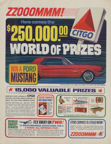 Citgo zoom 250 000 - zoom, of