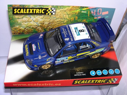 Scalextric 6123 subaru wrc - scalextric,