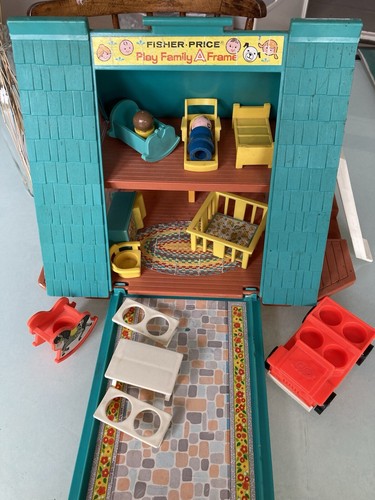 Vintage fisher price frame - a,