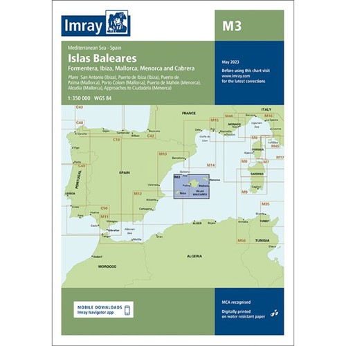 Imray chart islas - imray, m3: