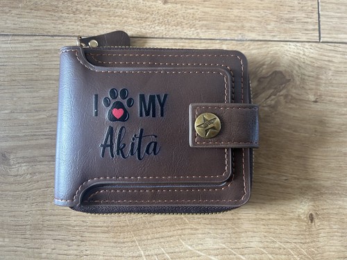 American akita dog purse - american,