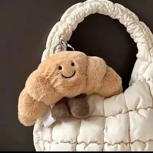 New charm cartoon croissant - new,