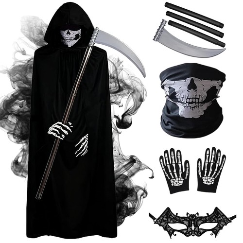 Pcs grim reaper costume - reaper,