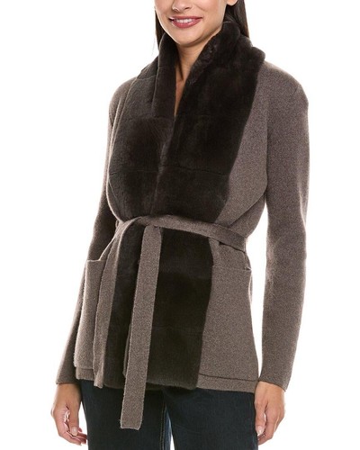 Peal ruby fur - ruby, cardi
