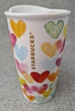 Starbucks Watercolour Hearts