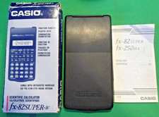 Casio FX82-Super W Battery Operated Scientific Calculator GCSE Office TESTED