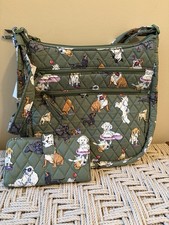 Vera Bradley Dog Park TRIO ZIP