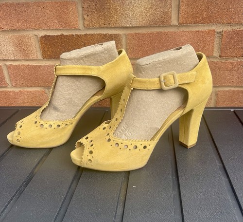 Clarks softwear mustard yellow - mustard,