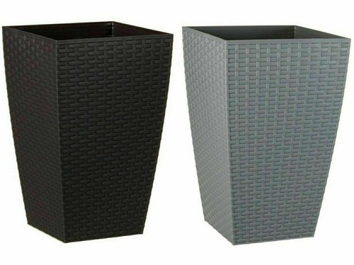 45cm tall rattan effect plant - effect,
