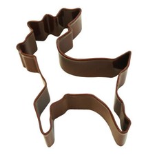 Christmas Reindeer Cookie Cutter Biscuit Shaped Party Baking Animal Stencil 10cm