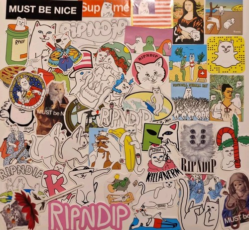 Rip dip skateboard stickers - n,