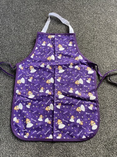Purple kids apron marks - purple,