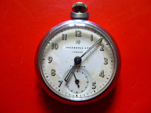 Ingersoll triumph chromed hand - ingersoll,