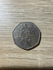 Fencing - 2011 Olympics 50p Coin Rare Collectible Circulated Condition