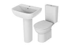 Modern Bathroom Suite Close